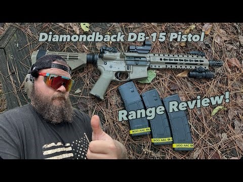 Diamondback DB-15 Pistol Range Review
