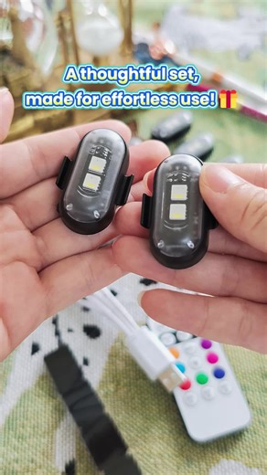 RGB LED Car Strobe Lights 6/12/18/24 PCS, Remote Control Rechargeable Flashing Lamps, Auto Accessories Ambient Interior Lighting #automotivemusthaves #ollnysmartchristmaslights #smartchristmaslights #lightingaccessories #christmaslightsinla #incandescentchristmaslights #christmaslightscheck #njchristmaslights #easychristmashack #smartchristmastree #carled #carlight #car #motorcycle #drone #fpy #ledlights #audi #ledlightsforcars #carmods #lighting #carsoftiktok #giftideas #christmas #tiktokshopbl