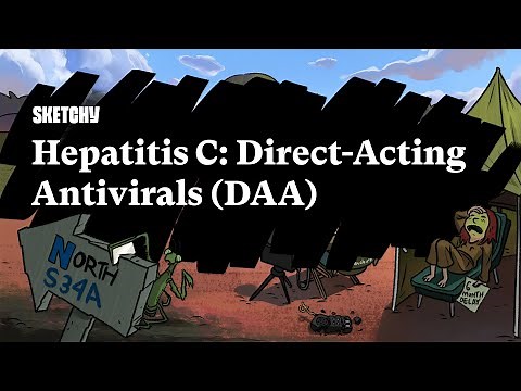 DAAs in Hepatitis C Treatment:Inhibitors & Considerations(Full Lesson)|Sketchy Medical| USMLE Step 1