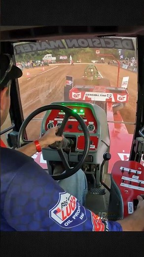 Ride on board a Tractor Pulling sled! #Shorts #TractorPulling