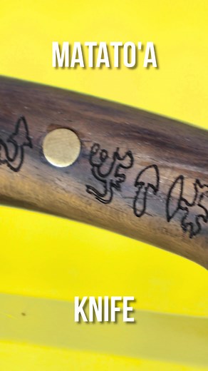 26 reactions | Unlock the power of the Matatoa Knife!​ Inspired by the ancient culture of Rapa Nui, or Easter Island. This knife features a 7.10-inch 1095 High Carbon Steel blade and a ​Walnut handle. ​ Get ready to conquer any outdoor activity. ️​ Design by Walter A. Matthews Take a look at our website for more info: https://www.condortk.com/products/product/63874 | Condor Tool & Knife Inc. | Facebook