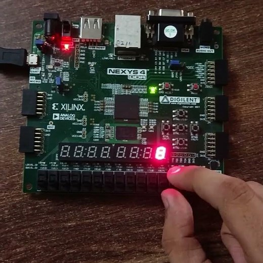 7 Segment Decoder Demonstration