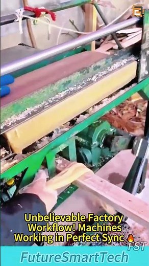 Unbelievable Factory Workflow! Machines Working in Perfect Sync 🔥 | #Technology #Industry