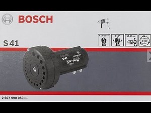 Boch S 41 Drill Sharpener