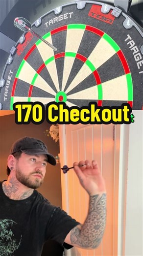 Mastering the 170 Checkout in Darts