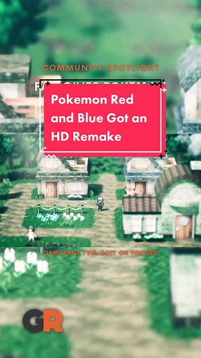 HD Remake of Pokemon Red and Blue Cities in Unreal Engine 5