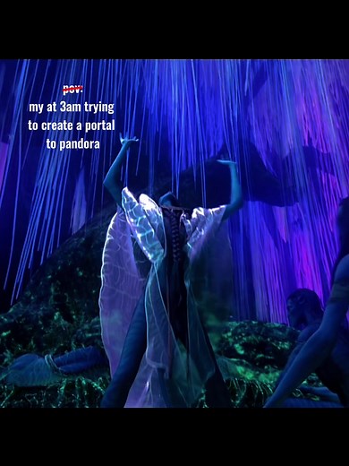 Is it rude that I was DYING sun this scene #avatar #thewayofwater #bluealiens #portal #edit #funny #viral #fyp