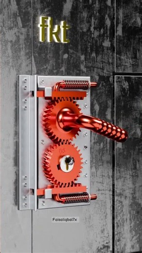 Heavy Duty Automatic Door Lock Spring Loaded