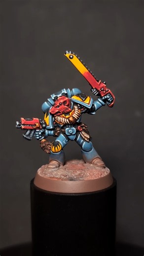 Firstborn Space Wolves Captain - #warhammer40k #40k #spacewolves #painting #paintingwarhammer #art