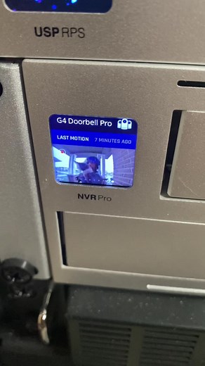 Viewing Cameras on UNVR Pro LCM Screen