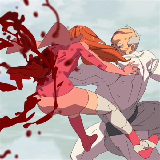 Atom Eve Gets Pierced By Conquest ~ Invincible Season 3 Ep 8