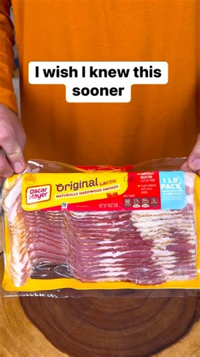 Roll bacon for an easier pull apart #bacon #breakfast #meat #cookingtips | Liz & Jeff