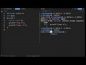First C Program | Hello, World!