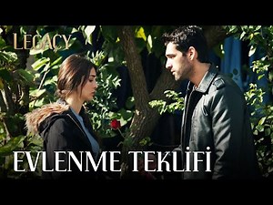 Marriage proposal from Ali to Duygu! | Legacy Episode 285