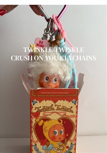 Twinkle Twinkle Crush on You Keychains Unboxing