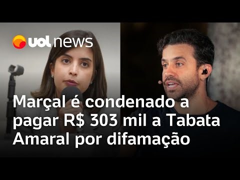Marçal é condenado pela Justiça Eleitoral a pagar R$ 303 mil a Tabata Amaral por difamação
