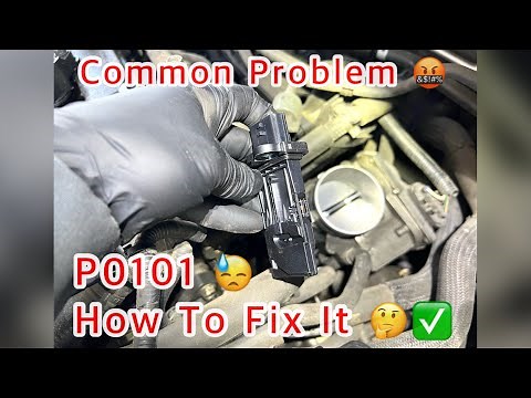 Nissan & Infiniti Code P0101 MAF Sensor - VERY COMMON PROBLEM - Step By Step How To Fix It