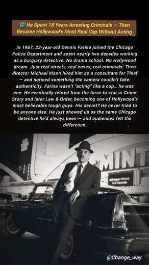 🎬 He Spent 18 Years Arresting Criminals — Then Became Hollywood’s Most Real Cop Without Acting