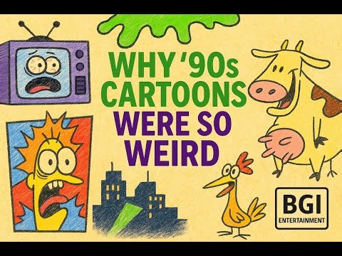 Why 90s Cartoons Were So Weird Explained Simply