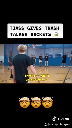 Tristan Jass Basketball Dunk Showdown with Trash Talker