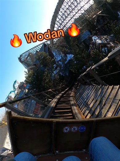 Come take a ride on Wodan with me 😍 🎡 Europa Park #coaster #rollercoaster #pov #themepark #amusementpark