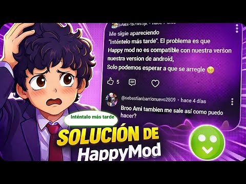 HAPPY MOD NO FUNCIONA 😢 | ✅️SOLUCIÓN REAL 2026 (Android)