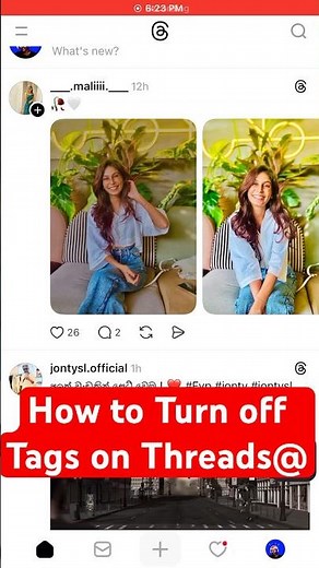 How to Turn off Tags on Threads@ 📲📍🔥 #threads #tag #turnoff #tutorial #instagram
