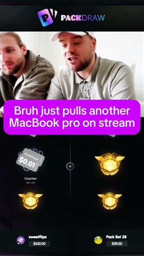 Bro just pulls another MacBook pro on stream #shorts