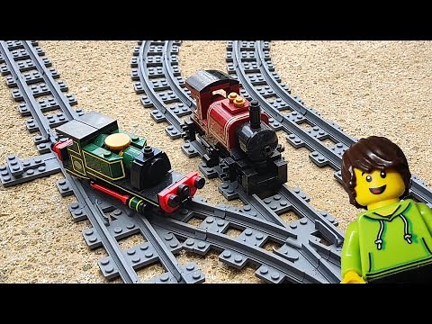 More LEGO Narrow Gauge Track for my mini Trains - Larry's Lego