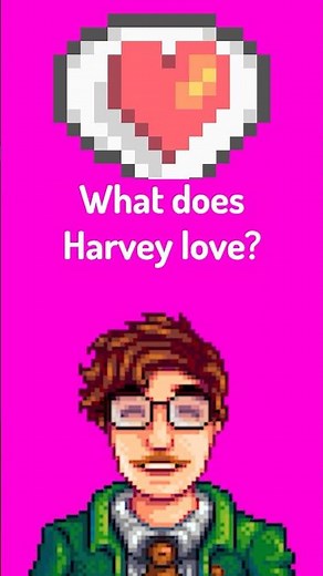 Stardew Gifts Harvey Loves #stardewvalley