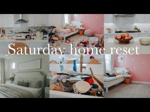 RESETTING MY ENTIRE HOME FOR THE WEEK AHEAD || HOME RESET || CLEAN WITH ME