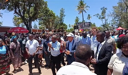 German investment of €1 million strengthens climate resilience in the city of Beira, central Mozambique