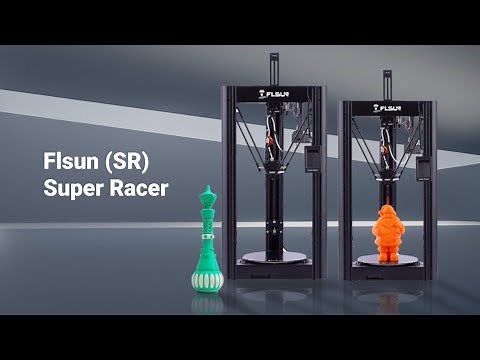 Flsun Super Racer (SR) 3D Printer Introduction