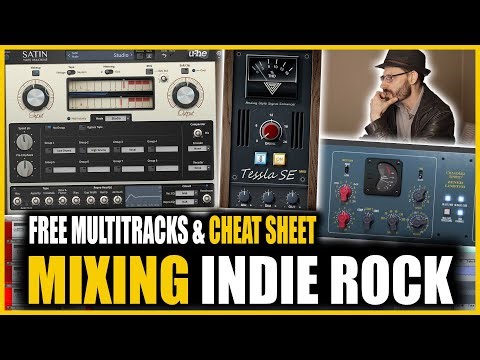 Mix Tricks You'll use On Every Session - Mixing Indie Rock With Dax Liniere