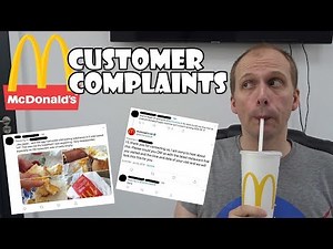 McDonalds Customer Complaints