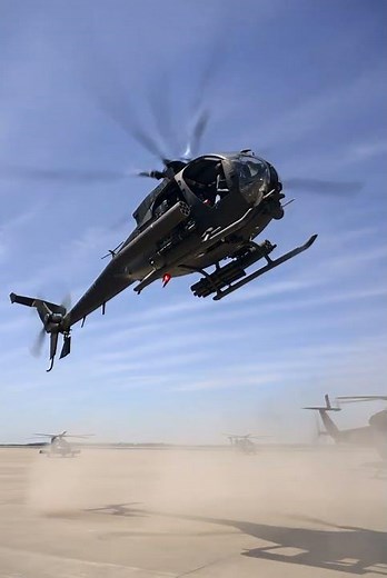 MH-6 Little Bird In Action! #mh6 #littlebird #helicopter #military #shorts #aviation #viral #army