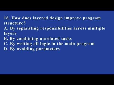 Modularized and Layered Subprogram Design | Q4 Oracle L16 P4 | SMILE ROAD