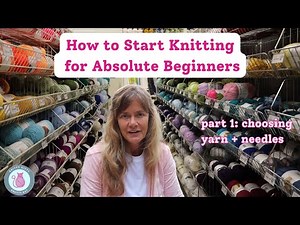 How to Start Knitting for Absolute Beginners | Yarn & Needle Guide (Michaels Haul) -Episode 1