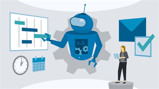 Automate projects with artificial intelligence - Intelligent Automation for Project Managers Video Tutorial | LinkedIn Learning, formerly Lynda.com