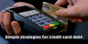 Four simple strategies to pay off credit card debt