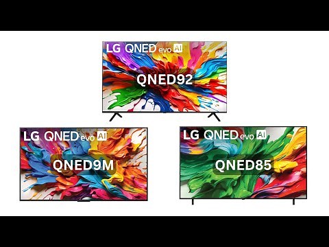 LG's 2025 QNED 4K LED TVs: Product Overview - LG Drops QLED
