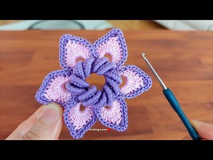 Amazing Crochet Flower PATTERN: Create Unique and Eye-Catching Designs With This Super Easy Tutorial