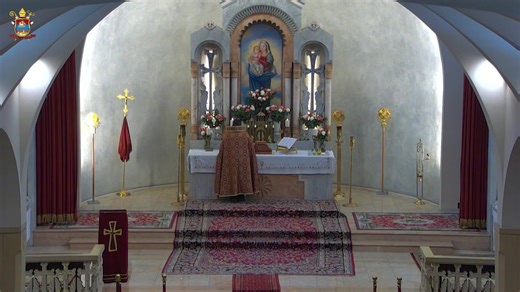 The Divine Liturgy of the Armenian Catholic Rite celebrated by His Excellency Auxiliary Bishop Manuel Parsegh Baghdassarian from St. Gregory the Illuminator Armenian Catholic Cathedral. | St. Gregory Armenian Catholic Cathedral