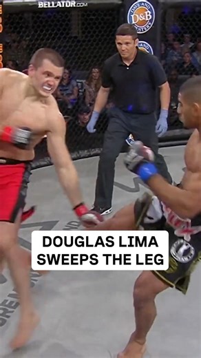 Devastating leg kicks! Precision and power from Douglas Lima 💥😳 #MMA #MuayThai #KO #Kickboxing #fblifestyle | PFL MMA Live