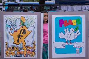 IN PICTURES: Myanmar's cartoonists draw for peace | Coconuts