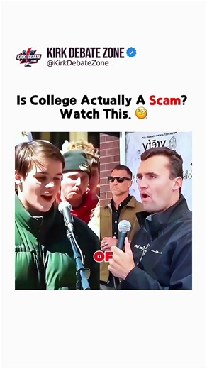 Student Tries To Defend College SCAM
