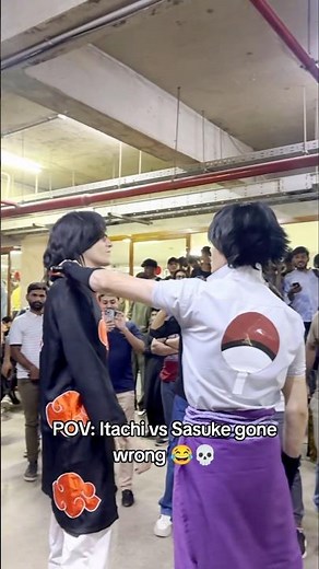 Itachi vs Sasuke gone wrong 😂💀