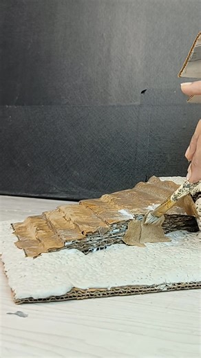 Making a beautiful miniature garden house with multiple stairs | Garden hobby idea