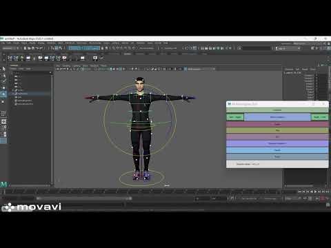 Automated Rigging & Animation Tool Maya + Python