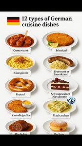 78K views · 127 reactions | 12 types of German cuisine dishes | Chef Jahed | Facebook